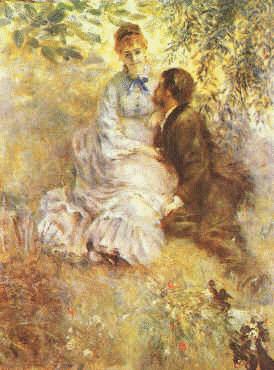 Pierre Renoir Idylle oil painting picture